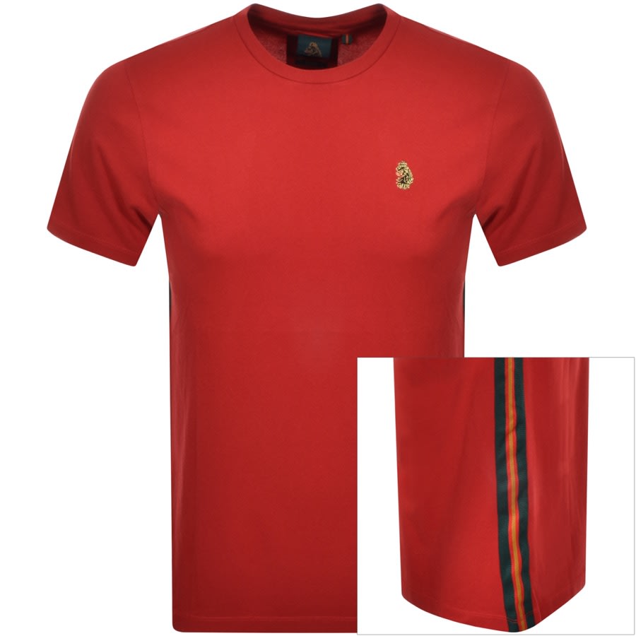 Alternative Image for ProductLuke 1977 New Bently Taped T Shirt Red1
